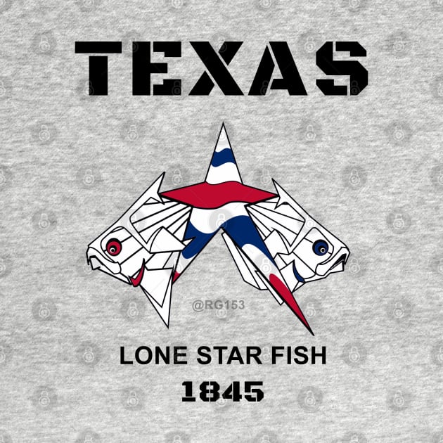 Lone Star State, Texas Lone Star Fish by The Witness